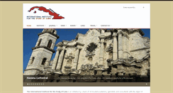 Desktop Screenshot of cubastudies.org